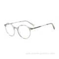 Hot Sell Worldwide Special Round Shape Metal Temple Design Eyeglasses